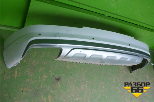 Бампер задний нижняя часть (до 2019г под парктроник) (4M0807527B) для Audi Q7 c 2015г (Ку 7)