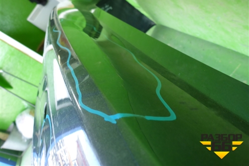 Бампер задний (до 2015г под парктроник) (51127276716) для BMW 3-серия F30/F31 с 2011г