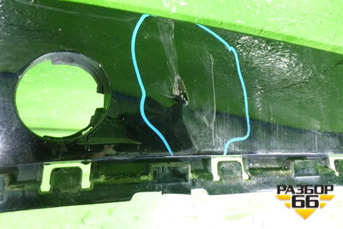 Бампер задний нижняя часть (до 2015г) (7P6807521A) для Volkswagen Touareg с 2010-2018г (Туарег)