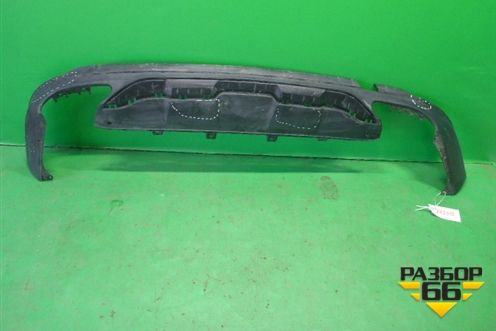 Юбка заднего бампера (после 2014г AMG) (A1668859425) для Mercedes Benz ML-Klass W166 c 2011г (МЛ)