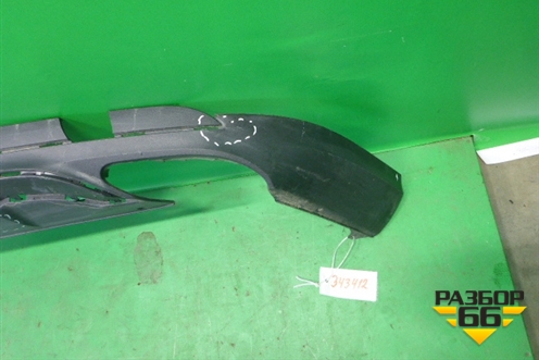 Юбка заднего бампера (после 2014г AMG) (A1668859425) для Mercedes Benz ML-Klass W166 c 2011г (МЛ)