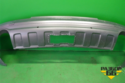 Бампер задний нижняя часть (под парктроник) для Audi Q7 c 2005-2015г (Ку 7)