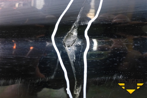 Бампер задний (до 2017г под парктроник) (5215960500) для Toyota Land Cruiser Prado(150) с 2009г (Ленд Крузер Прадо)