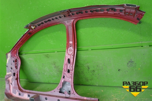 Порог со стойкой правый (седан под накладку) для Mitsubishi Lancer-X с 2007г (Лансер)