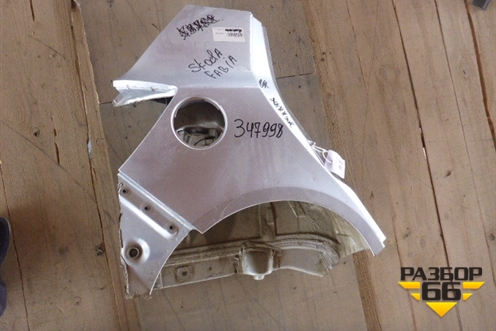 Крыло заднее правое (хетчбэк) для Skoda Fabia с 2007-2014г (Фабия)