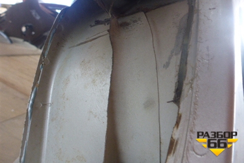 Крыло заднее правое (хетчбэк) для Skoda Fabia с 2007-2014г (Фабия)