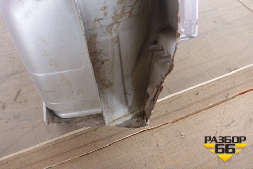 Крыло заднее правое (хетчбэк) для Skoda Fabia с 2007-2014г (Фабия)