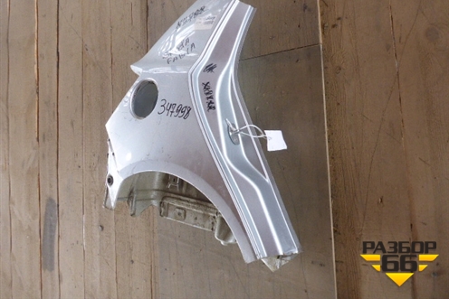 Крыло заднее правое (хетчбэк) для Skoda Fabia с 2007-2014г (Фабия)