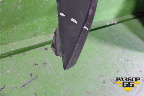 Юбка заднего бампера (4M0807521) для Audi Q7 c 2015г (Ку 7)