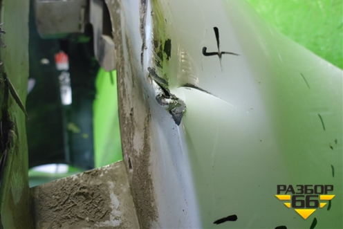 Бампер задний (после 2009г под парктроник) для Audi Q7 c 2005-2015г (Ку 7)