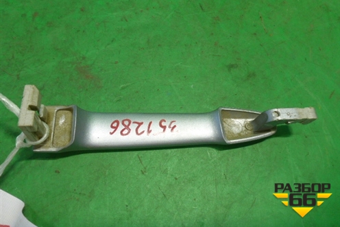 Ручка наружная двери задней левой (без кронштейна) (5716A085) для Mitsubishi Lancer-X с 2007г (Лансер)