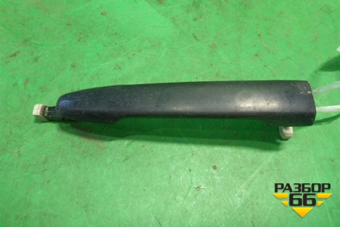 Ручка наружная двери задней левой (без кронштейн) (5716A085) для Mitsubishi Lancer-X с 2007г (Лансер)