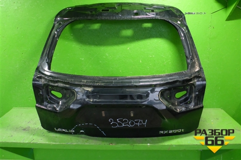 Дверь багажника без стекла (6700548720) для Lexus RX 350 c 2015г (РХ)