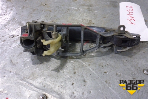 Ручка наружная двери передней правой для Volkswagen Touareg c 2002-2010г (Туарег)