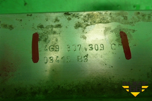 Усилитель заднего бампера (4G9807309C) для Audi A6 (C7) Allroad Quattro с 2012-2019г (А6)