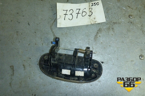 Ручка наружная двери задней левой для Chevrolet Lanos с 2004г (Ланос) (96226329)