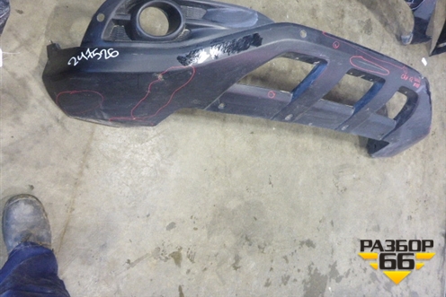 Юбка переднего бампера (до 2015г 2.4л под парктроник) (71102T0AZI00) для Honda CR-V(RM) с 2012г (ЦРВ СРВ) 