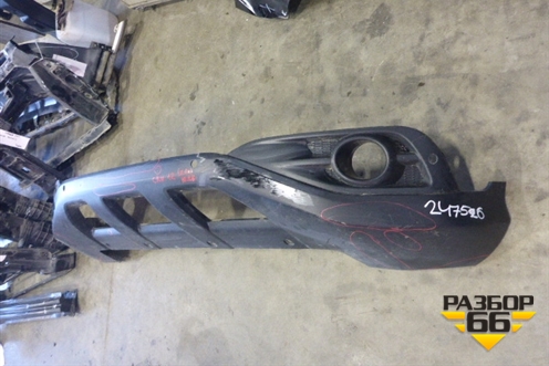 Юбка переднего бампера (до 2015г 2.4л под парктроник) (71102T0AZI00) для Honda CR-V(RM) с 2012г (ЦРВ СРВ) 