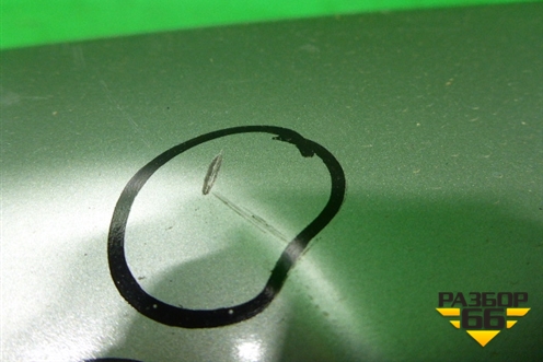 Юбка заднего бампера (4M0807521) для Audi Q7 c 2015г (Ку 7)