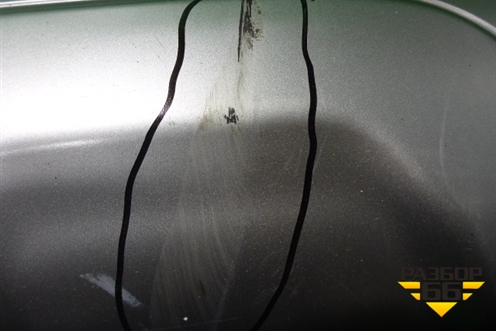 Юбка заднего бампера (4M0807521) для Audi Q7 c 2015г (Ку 7)