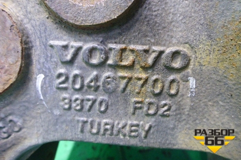 Кронштейн крепления передней рессоры (левый передний) (20467700) для Volvo TRUCK FM с 2001-2013г (ФМ)