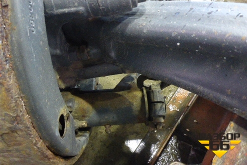 Кулак поворотный передний левый  (под барабаные тормоза) для Volvo TRUCK FH с 2002-2008г (ФШ)