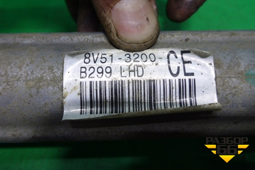 Рейка рулевая под электроусилитель (8V513200CE) для Ford Fiesta с 2008-2015г (Фиеста 6)
