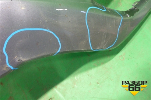 Бампер передний (под парктроник и омыватели) (51117319795) для BMW X6 F16 с 2014г (Х6 Ф16)