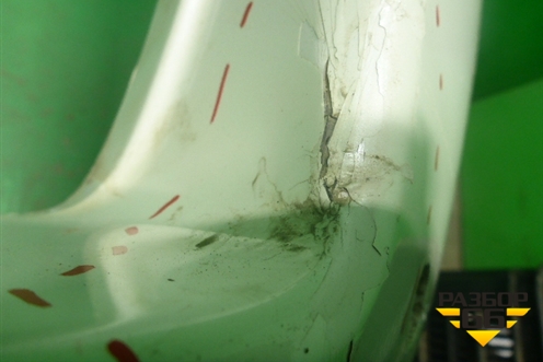 Бампер задний (до 2017г под парктроник) (5215960500) для Toyota Land Cruiser Prado(150) с 2009г (Ленд Крузер Прадо)