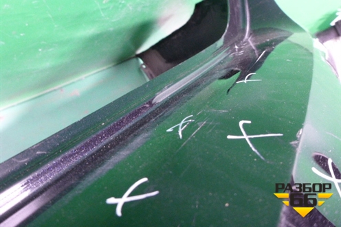 Бампер задний (после 2015г) (6RU807421D) для Volkswagen Polo (седан) с 2010г (Поло)