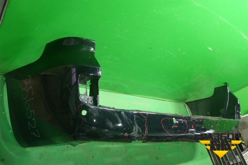 Бампер задний (до 2015г под парктроник) для Toyota Land Cruiser (200) с 2008г (Ленд Крузер)