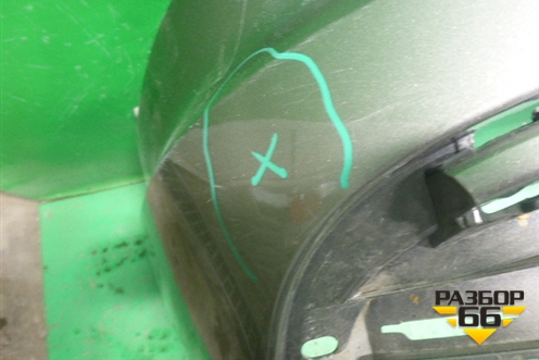 Бампер задний нижняя часть (до 2019г под парктроник) (4M0807527D) для Audi Q7 c 2015г (Ку 7)