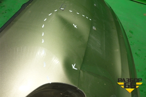 Дверь багажника без стекла (после 2014г) (95851201110GRV) для Porsche Cayenne с 2010-2017г (Каен)