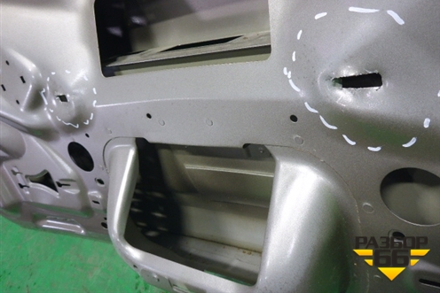 Дверь багажника без стекла (после 2014г) (95851201110GRV) для Porsche Cayenne с 2010-2017г (Каен)