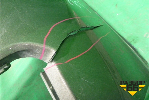 Бампер передний (под парктроник) (22936492) для Chevrolet Tahoe с 2014г (Тахо 4)