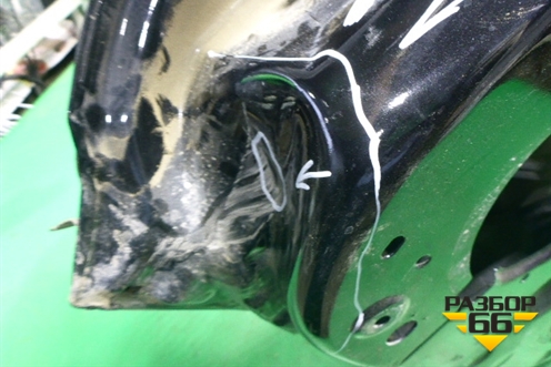 Дверь задняя правая (H210M4CBMA) для Nissan X-Trail (Т32) с 2014г (Хтраил)