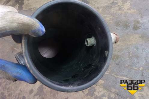 Патрубок воздушного фильтра  (пластиковый) (81082010456) для MAN TGA 4-Series  с 2000-2008г (ТГА)