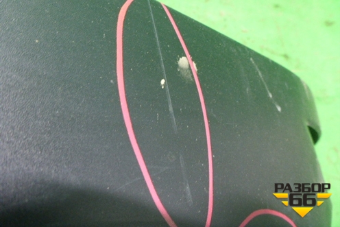 Накладка заднего бампера левая (под парктроник) (LR045187) для Land Rover Range Rover Sport с 2013-2022г (Спорт)