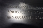 Решетка радиатора (после 2012г под парктроник) (8R0853651R) для Audi Q5 c 2008-2017г (Ку 5)