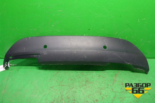 Юбка заднего бампера (хэтчбек под парктроник) (8A6117D781A) для Ford Fiesta с 2008-2015г (Фиеста 6)