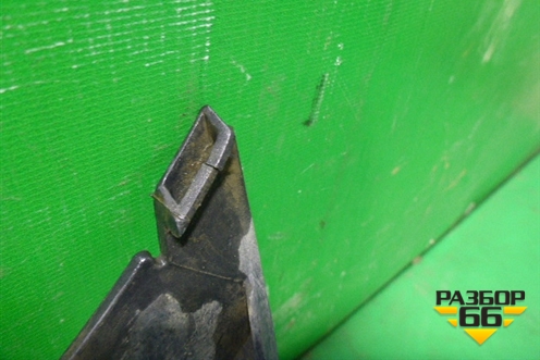 Юбка заднего бампера (хэтчбек под парктроник) (8A6117D781A) для Ford Fiesta с 2008-2015г (Фиеста 6)