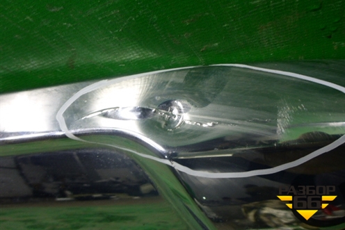 Накладка заднего бампера (AMG) (A1668856825) для Mercedes Benz GL-Klass X166 с 2012г (ГЛ)