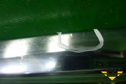 Накладка заднего бампера (AMG) (A1668856825) для Mercedes Benz GL-Klass X166 с 2012г (ГЛ)