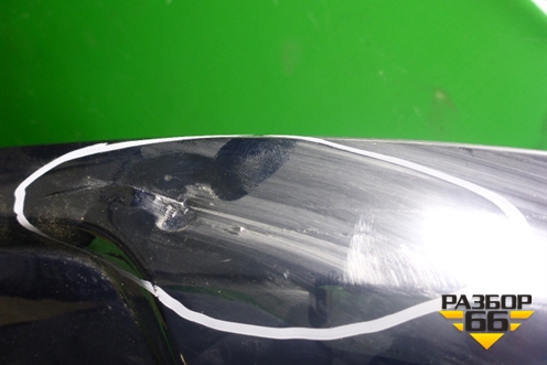 Накладка заднего бампера (AMG) (A1668856825) для Mercedes Benz GL-Klass X166 с 2012г (ГЛ)