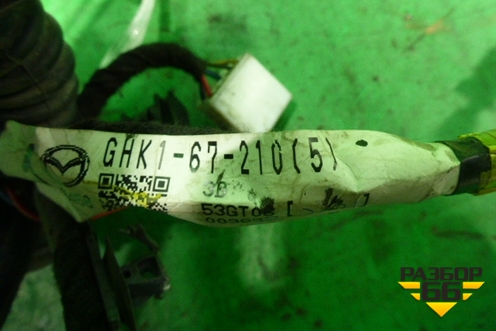 Проводка двери задней правой (GHK167210) для Mazda Mazda 6 (GJ) с 2012-2025г