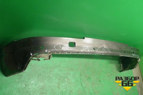 Бампер задний нижняя часть (до 2019г под парктроник) (4M0807527B) для Audi Q7 c 2015г (Ку 7)