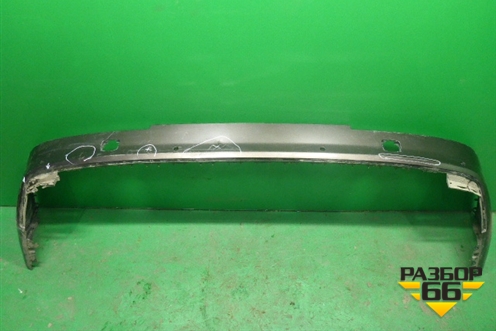 Бампер задний нижняя часть (до 2019г под парктроник) (4M0807527B) для Audi Q7 c 2015г (Ку 7)