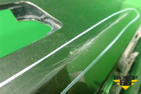 Бампер задний нижняя часть (до 2019г под парктроник) (4M0807527B) для Audi Q7 c 2015г (Ку 7)