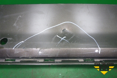 Бампер задний нижняя часть (до 2019г под парктроник) (4M0807527B) для Audi Q7 c 2015г (Ку 7)