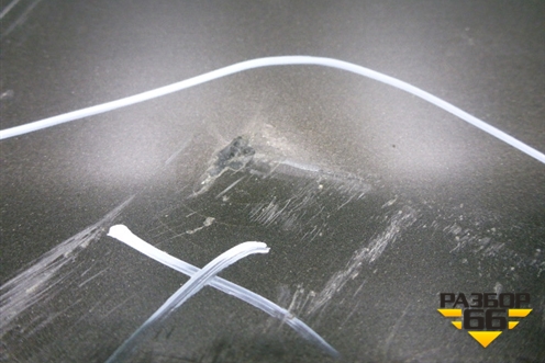 Бампер задний нижняя часть (до 2019г под парктроник) (4M0807527B) для Audi Q7 c 2015г (Ку 7)